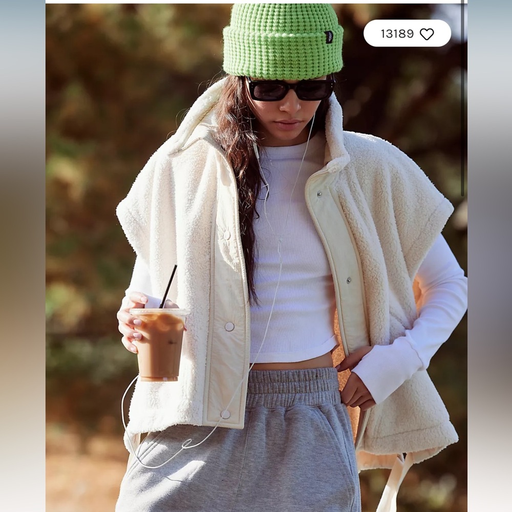 Scout it Out Fleece Vest Free People
